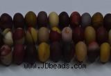 CMK300 15.5 inches 4*6mm rondelle matte mookaite beads wholesale