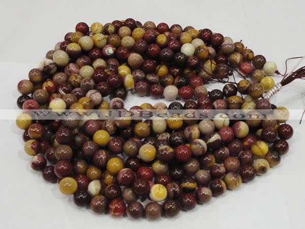 CMK59 15.5 inches 10mm round mookaite gemstone beads wholesale