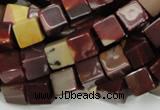 CMK71 15.5 inches 10*10mm cube mookaite gemstone beads wholesale