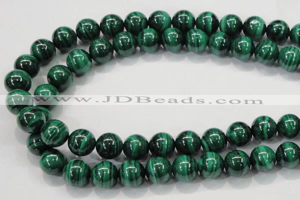 CMN157 AA grade 20mm round natural malachite beads Wholesale