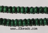 CMN205 15.5 inches 5*8mm rondelle natural malachite beads wholesale