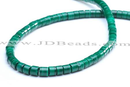 CMN23 3*4mm column shape A grade natural malachite beads