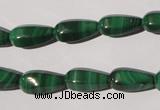 CMN230 15.5 inches 7*15mm faceted teardrop natural malachite beads