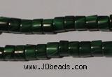 CMN236 15.5 inches 5*7mm heishi natural malachite beads wholesale