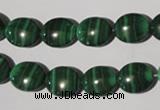 CMN271 15.5 inches 10*12mm oval natural malachite beads wholesale