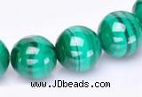 CMN39 AB grade 8mm round natural malachite beads Wholesale