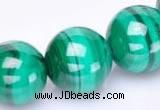 CMN41 AB grade 12mm round natural malachite beads Wholesale