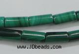 CMN410 15.5 inches 4*9mm tube natural malachite beads wholesale