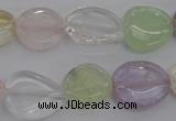 CMQ260 15.5 inches 12*14mm -14*16mm freeform multicolor quartz beads