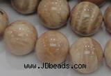 CMS05 15.5 inches 20mm round moonstone gemstone beads wholesale