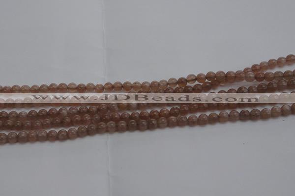 CMS1020 15.5 inches 4mm round AA grade moonstone gemstone beads