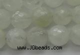 CMS1043 15.5 inches 10mm faceted round A grade white moonstone beads