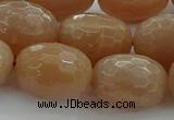 CMS1102 15.5 inches 15*20mm faceted rice moonstone gemstone beads