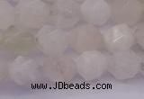 CMS1155 15.5 inches 10mm faceted nuggets white moonstone beads