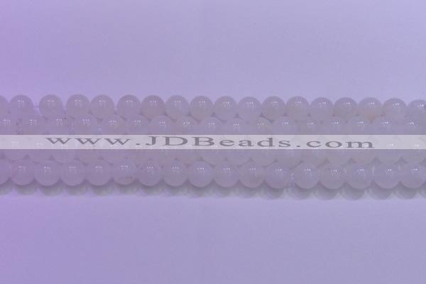 CMS1254 15.5 inches 12mm round natural white moonstone beads