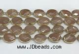 CMS1346 7.5 inches 15*20mm faceted oval moonstone beads