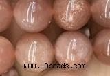 CMS1477 15.5 inches 10mm round moonstone beads wholesale