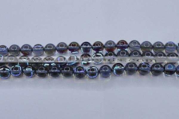 CMS1514 15.5 inches 12mm round synthetic moonstone beads wholesale