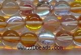 CMS1534 15.5 inches 12mm round synthetic moonstone beads wholesale