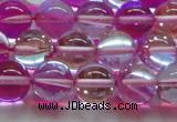 CMS1544 15.5 inches 12mm round synthetic moonstone beads wholesale