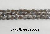 CMS1797 15.5 inches 8*10mm faceted oval AB-color moonstone beads