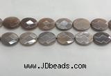 CMS1803 15.5 inches 18*25mm faceted oval AB-color moonstone beads