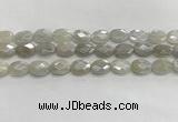 CMS1807 15.5 inches 10*14mm faceted oval AB-color moonstone beads