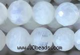 CMS1860 15.5 inches 6mm faceted round white moonstone gemstone beads