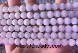 CMS1916 15.5 inches 8mm round white moonstone beads wholesale