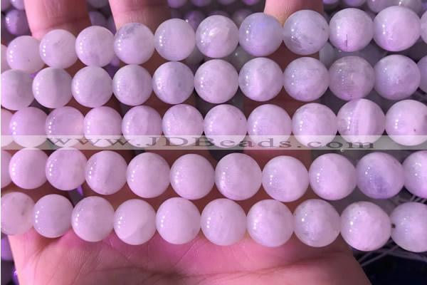 CMS1918 15.5 inches 12mm round white moonstone beads wholesale