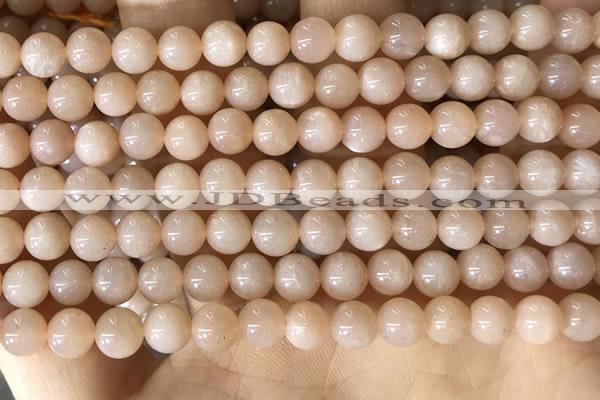 CMS1930 15.5 inches 6mm round moonstone beads wholesale