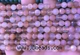 CMS1954 15.5 inches 6mm faceted round rainbow moonstone beads