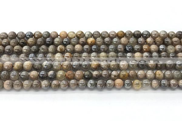 CMS2080 15 inches 6mm round AB-color moonstone beads