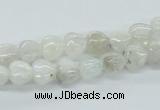 CMS211 15.5 inches 8*8mm heart moonstone gemstone beads wholesale