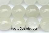 CMS2156 15 inches 10mm round white moonstone beads