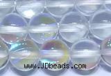 CMS2170 15 inches 6mm, 8mm, 10mm & 12mm round synthetic moonstone beads