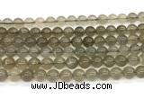 CMS2295 15 inches 8mm round grey moonstone beads wholesale