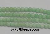 CMS401 15.5 inches 4mm round green moonstone beads wholesale