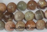 CMS505 15.5 inches 12mm round moonstone beads wholesale