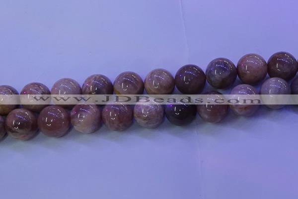 CMS509 15.5 inches 20mm round moonstone beads wholesale