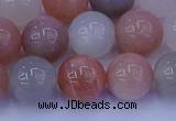 CMS624 15.5 inches 12mm round rainbow moonstone beads wholesale