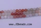 CMS634 15.5 inches 12mm round rainbow moonstone gemstone beads