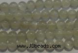 CMS651 15.5 inches 6mm round grey moonstone beads wholesale