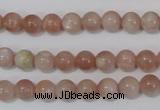 CMS752 15.5 inches 7mm round natural moonstone beads wholesale