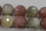 CMS875 15.5 inches 16mm faceted round moonstone gemstone beads