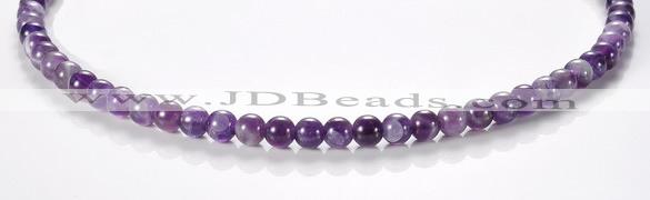 CNA01 6mm round AB grade natural amethyst quartz beads Wholesale