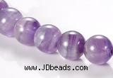 CNA03 10mm round AB grade natural amethyst quartz bead Wholesale