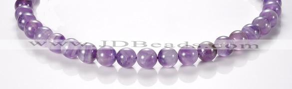 CNA03 10mm round AB grade natural amethyst quartz bead Wholesale