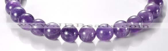 CNA06 AB grade natural amethyst 16mm round quartz bead Wholesale