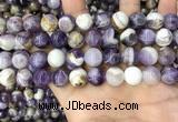 CNA1085 15.5 inches 12mm round dogtooth amethyst beads wholesale